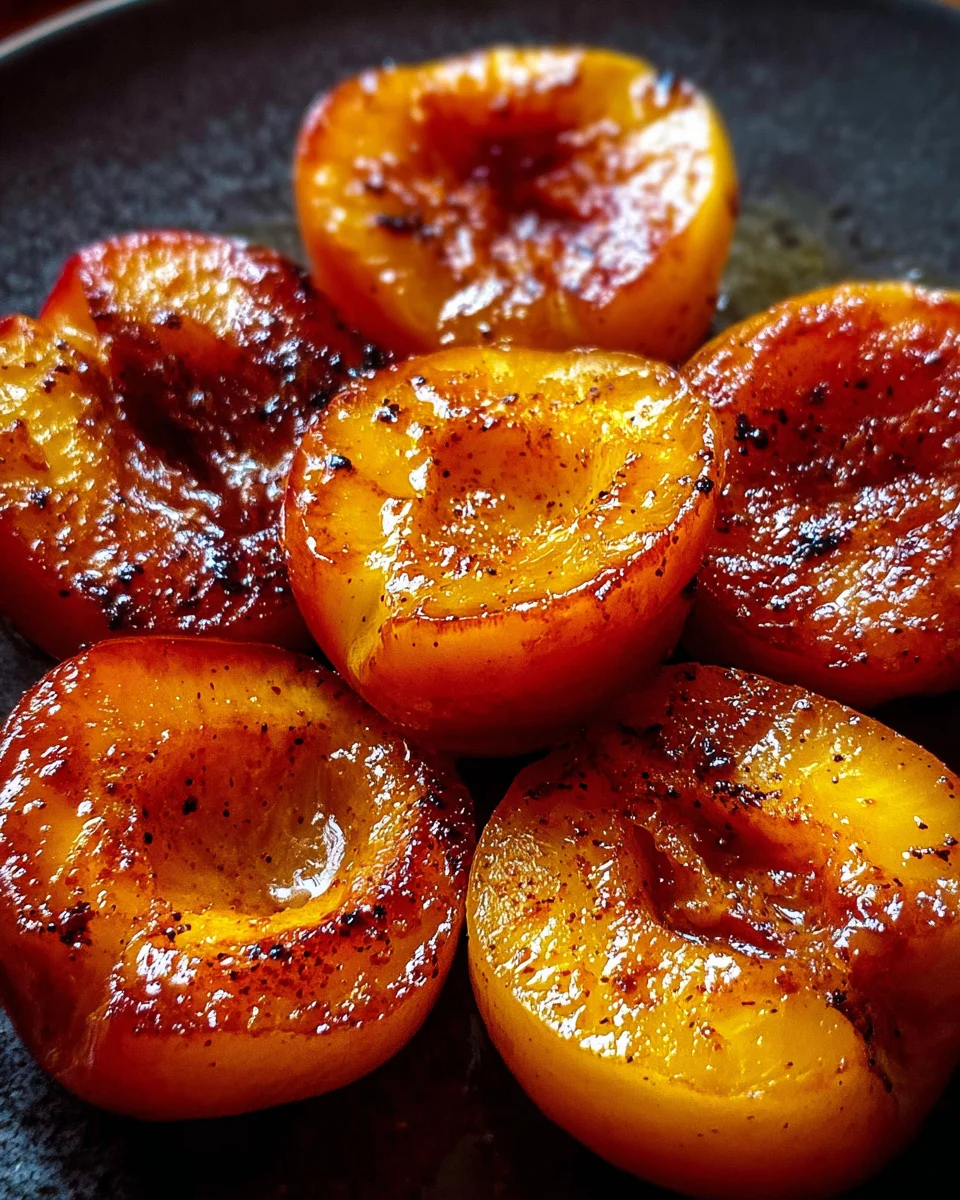 Pan Fried Peaches