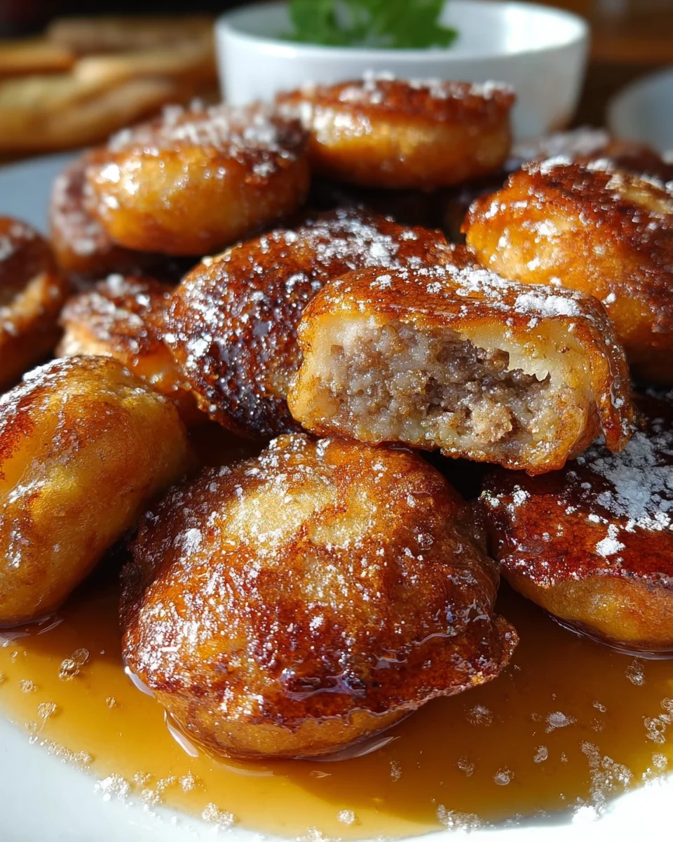 Pancake Sausage Bites