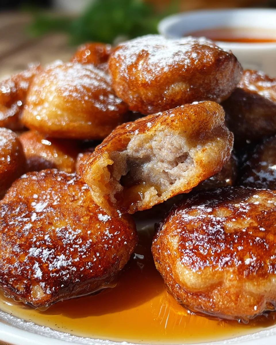 Pancake Sausage Bites 21 Pancake