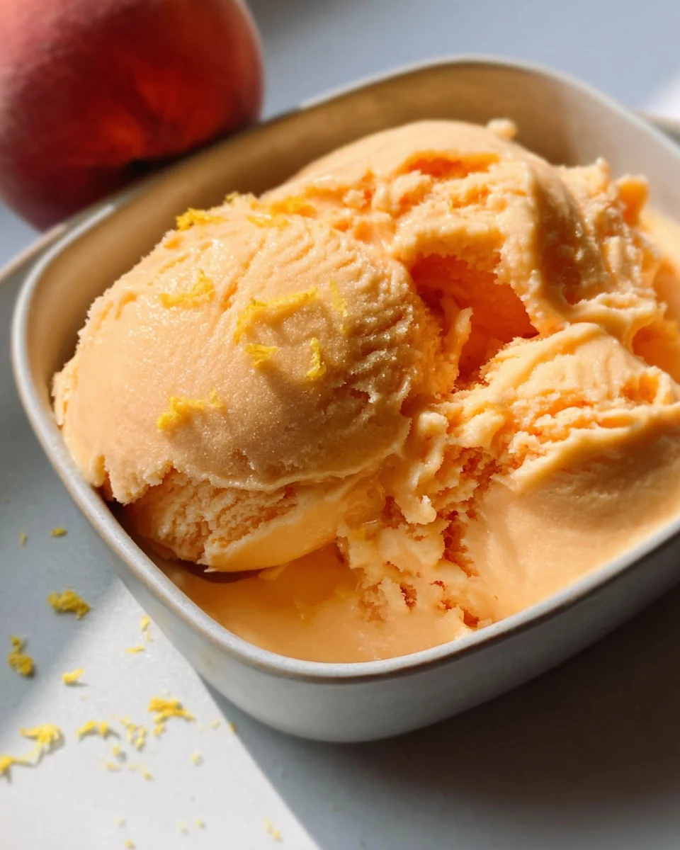 Peach Sorbet 14 Peach