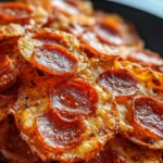 Pepperoni Cheese Crisps