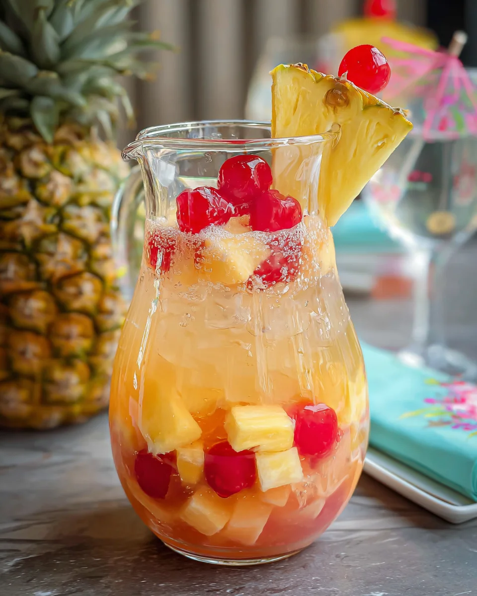 Pina Colada Sangria