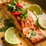 Poached Salmon in Coconut Lime Sauce 19 Poached Salmon in Coconut Lime Sauce