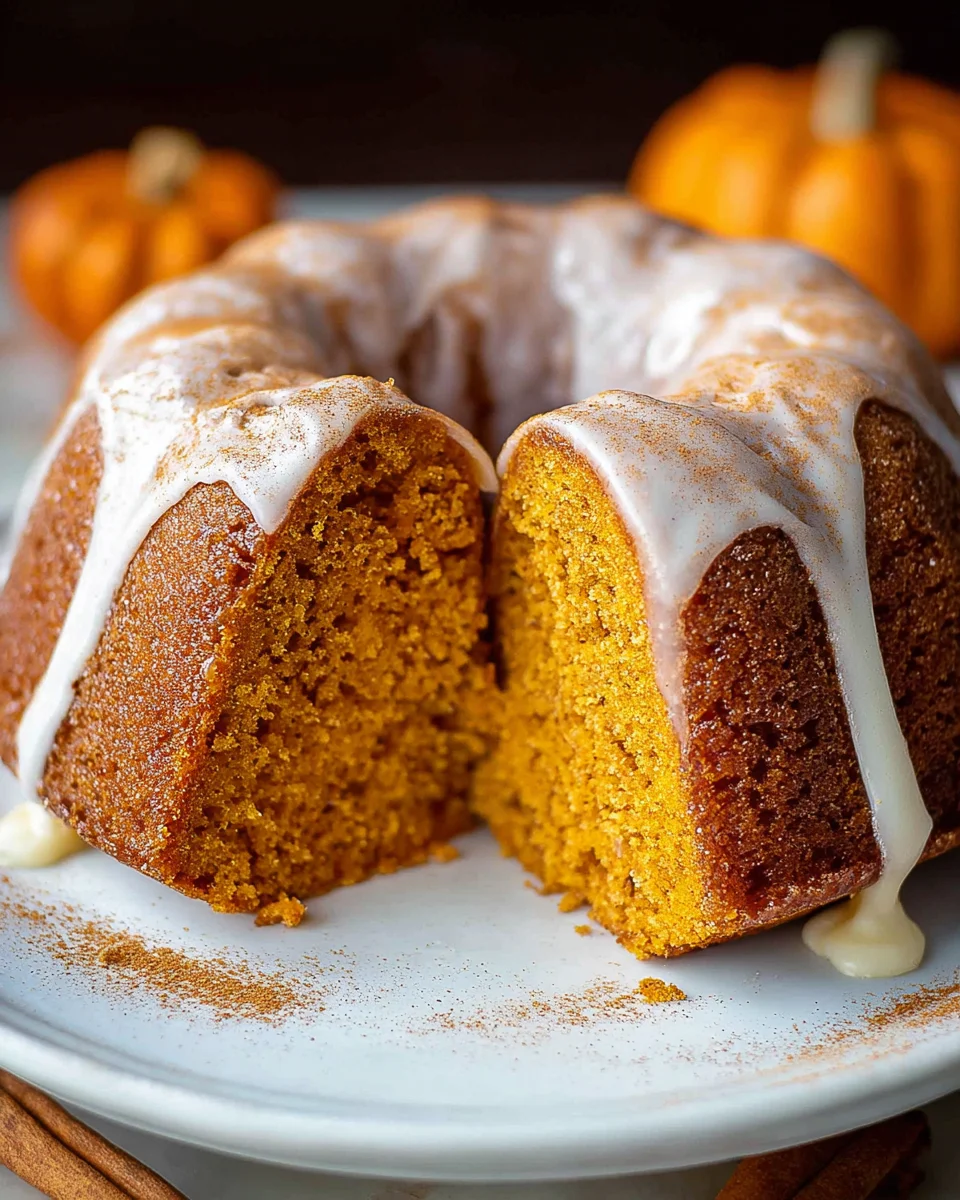 Pumpkin Bundt Cake 25 Pumpkin