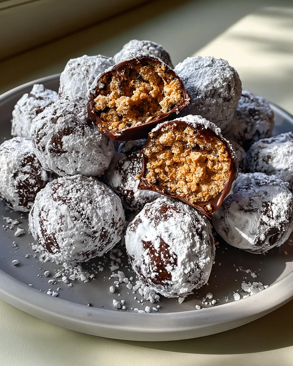 Puppy Chow Chocolate Truffles