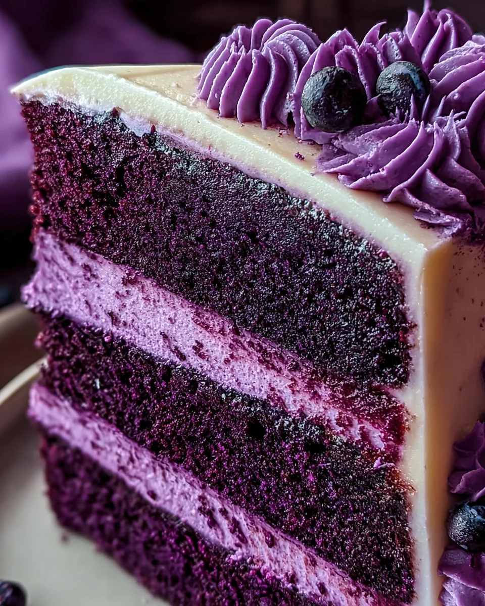 Purple Velvet Cake