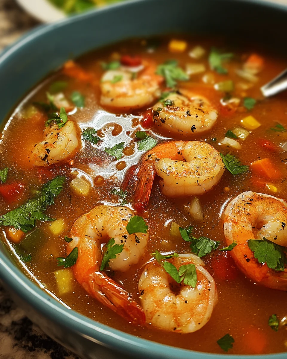 Quick and Spicy Shrimp Soup 28 Quick