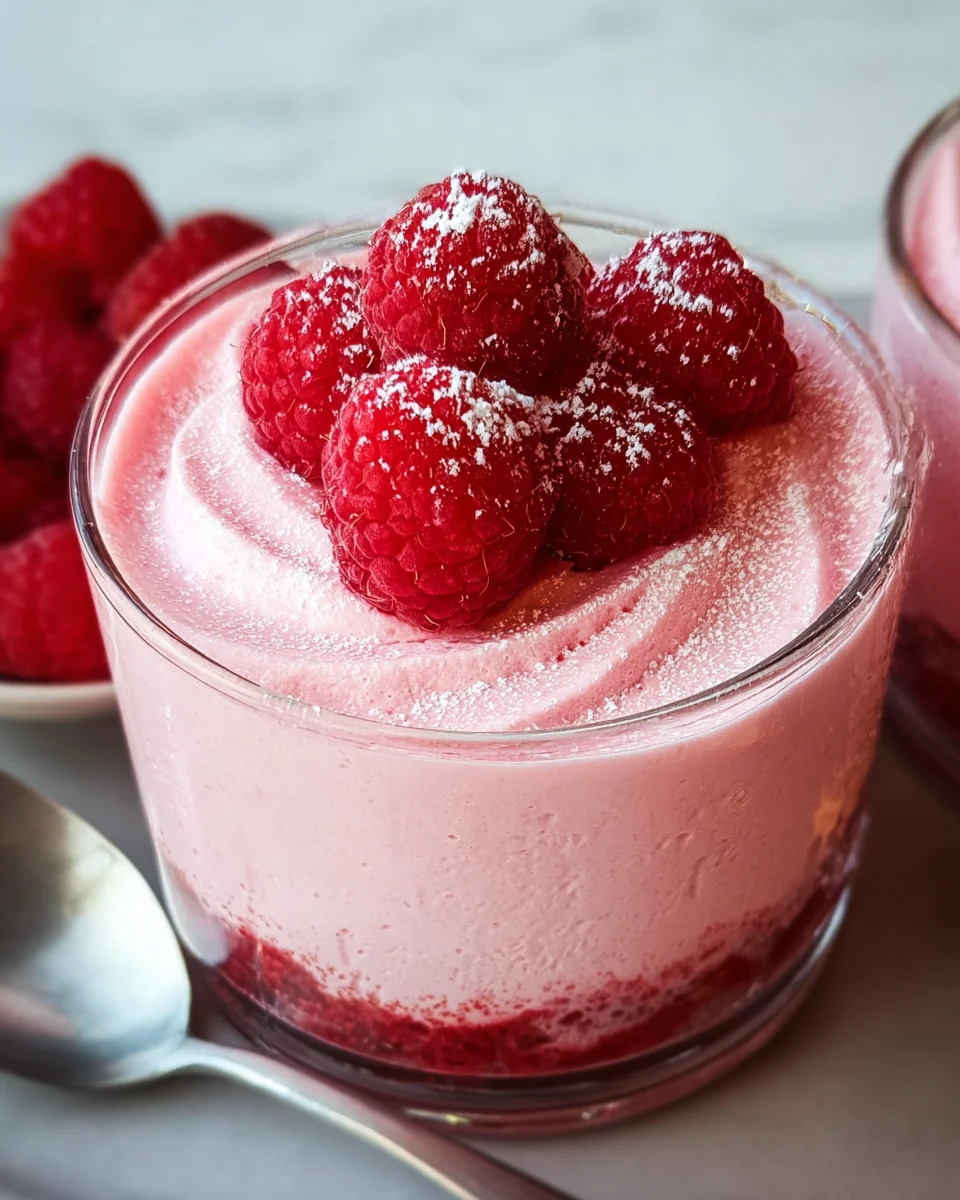 Raspberry Mousse Recipe 21 Raspberry