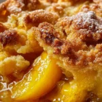 Ridiculously Easy Peach Cobbler