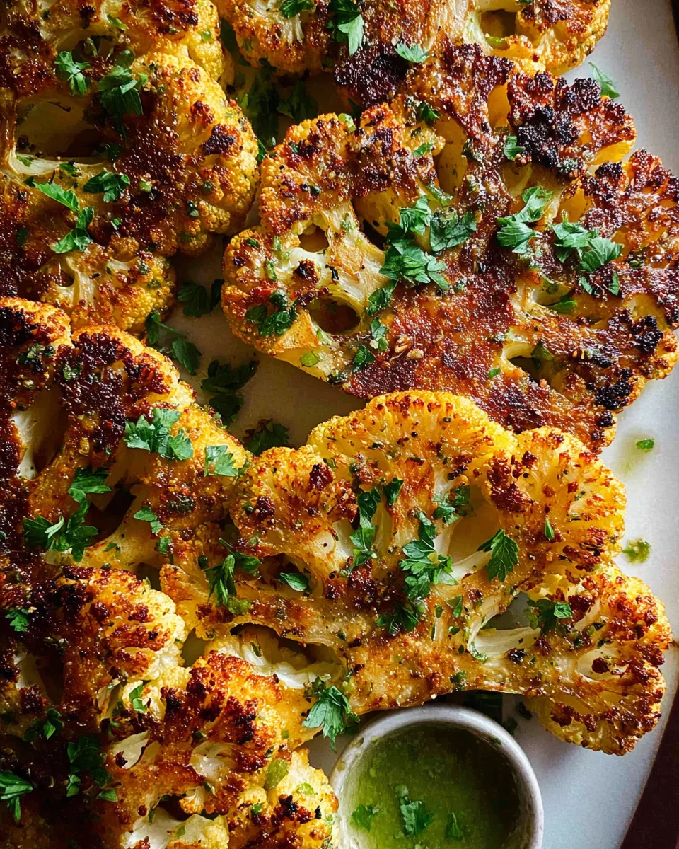Roasted Cauliflower Steaks