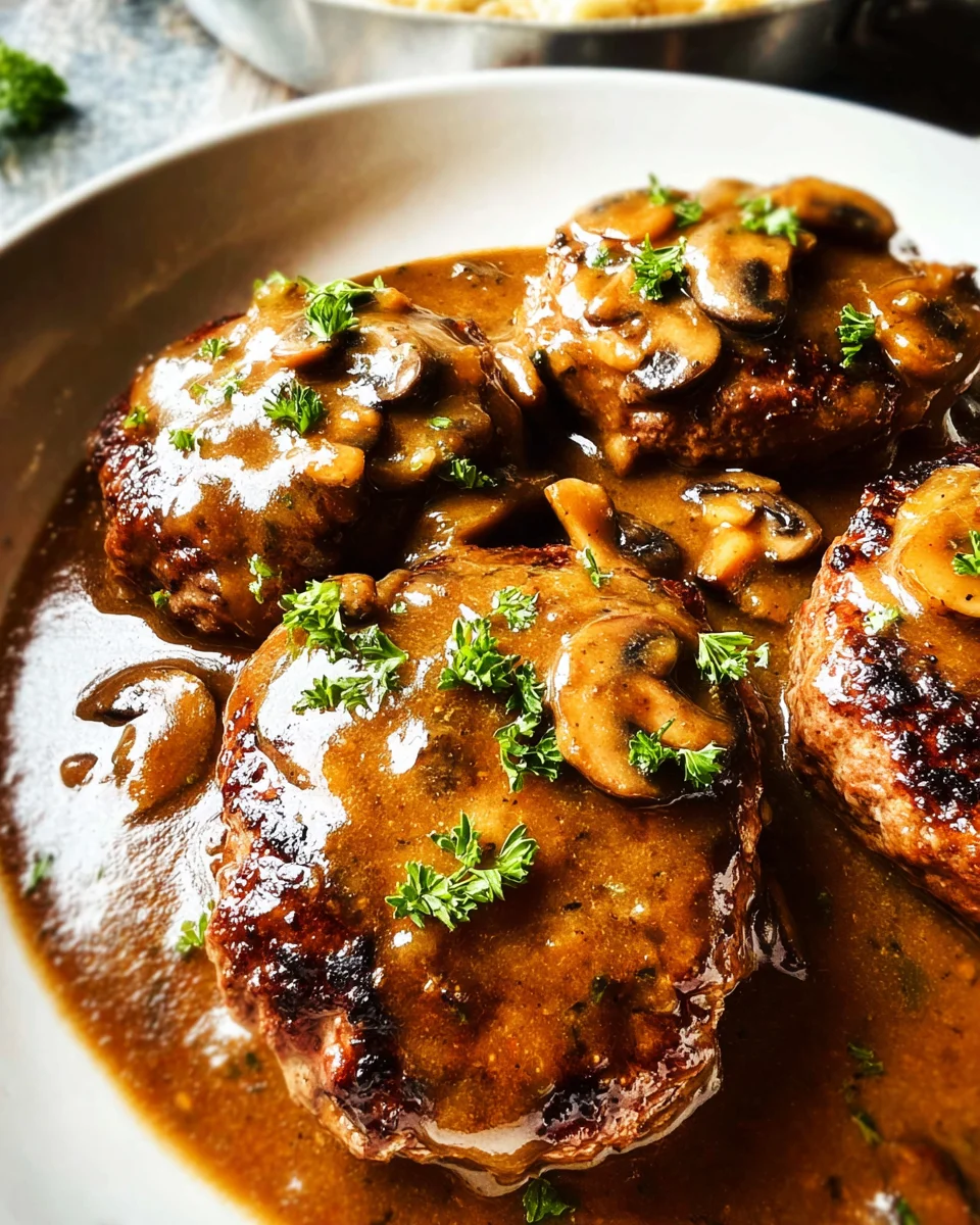 Salisbury Steak 18 Salisbury
