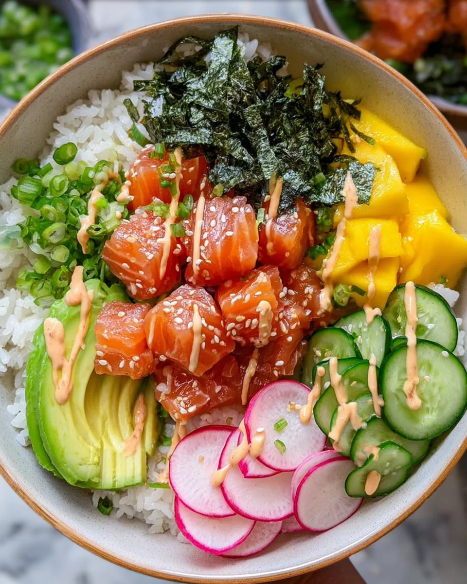 Salmon Poke Bowl 25 Salmon