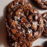 Salted Brownie Cookies