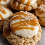 Salted Caramel Cheesecake Cookies Recipe