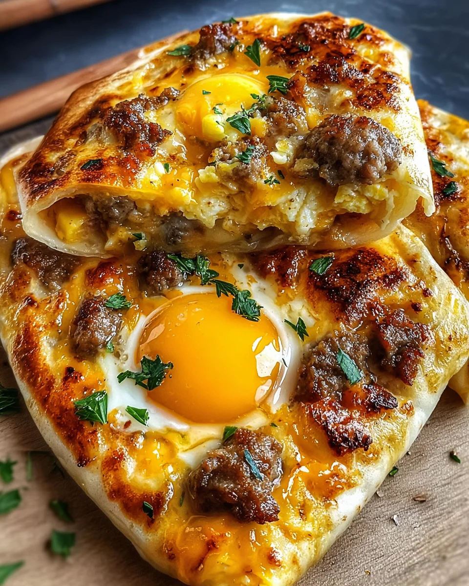 Sausage Egg and Cheese Breakfast Roll-Ups 18 Sausage