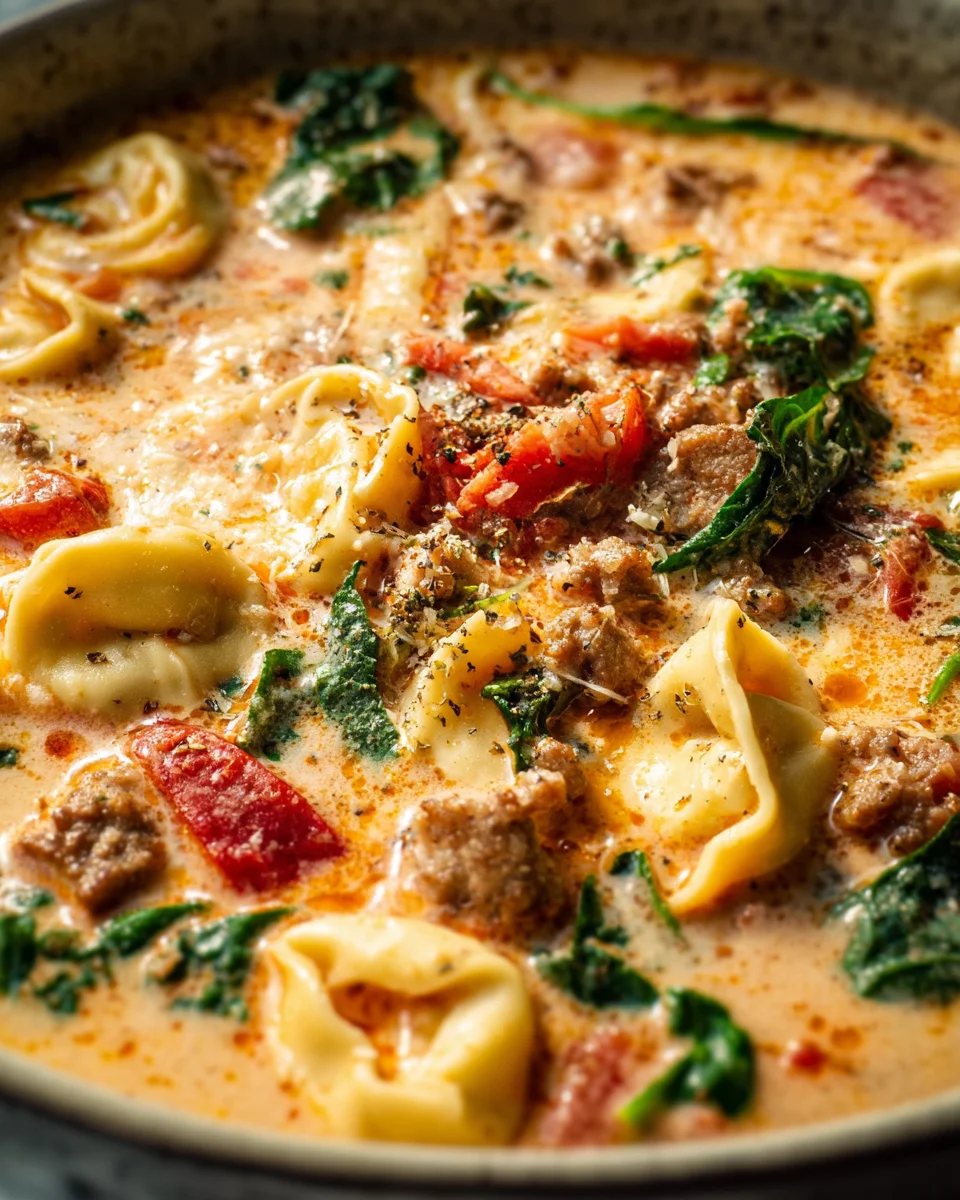 Sausage Tortellini Soup 20 Sausage