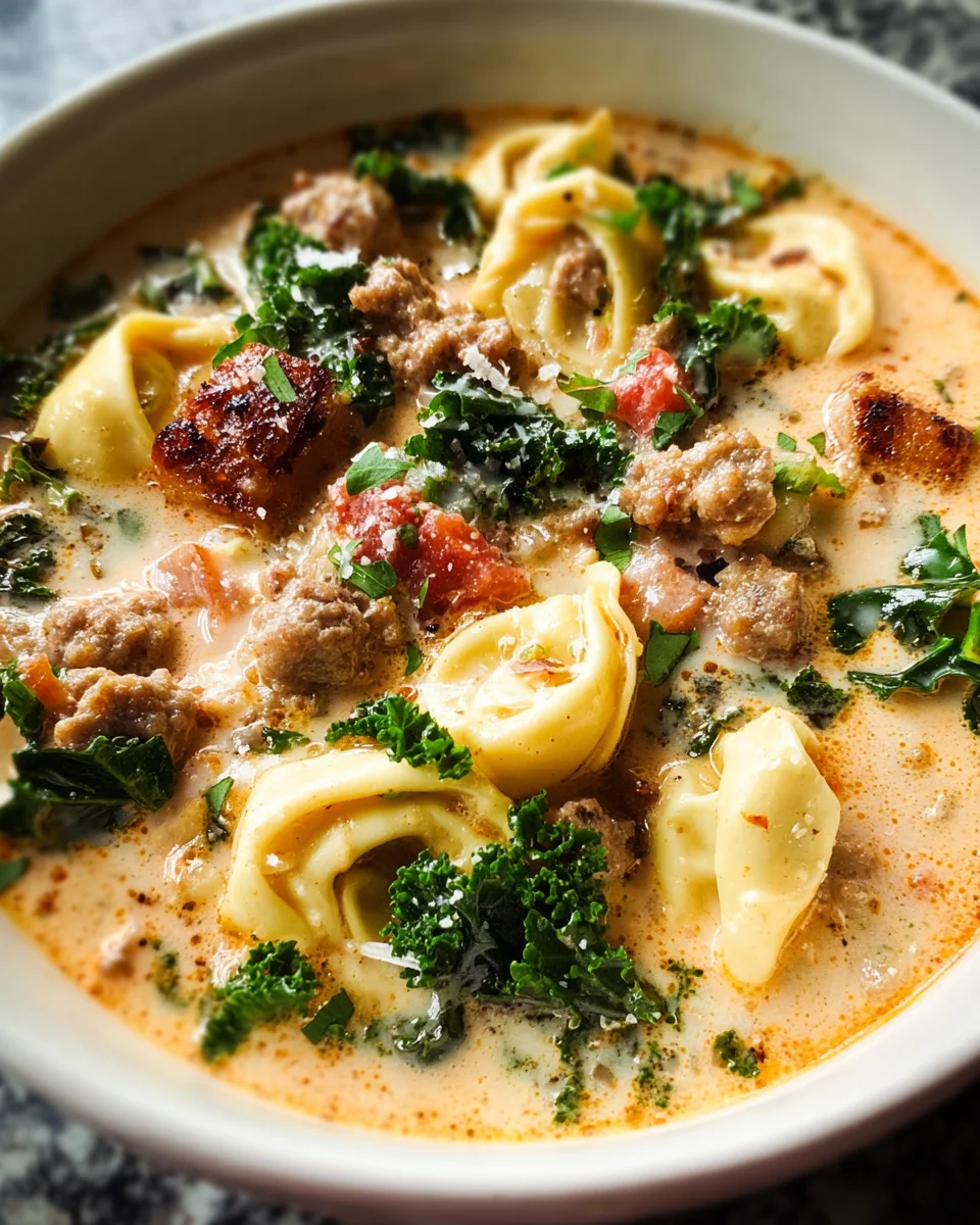 Sausage Tortellini Soup 21 Sausage