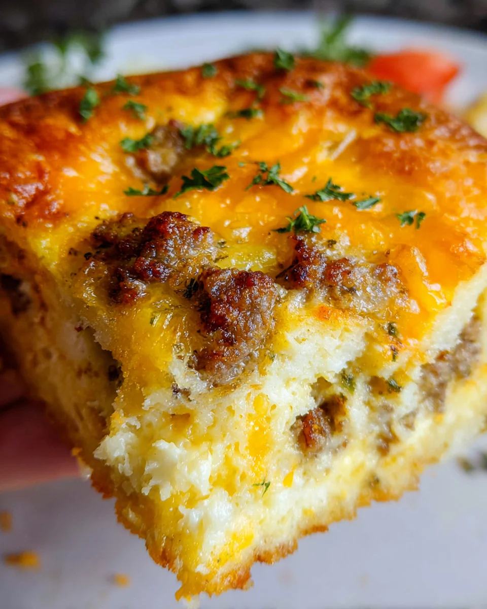 Savory Breakfast Sausage and Cheese Casserole Recipe 18 Savory