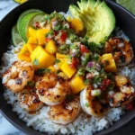 Shrimp and Avocado Bowls with Mango Salsa & Lime-Chili Sauce 28 Shrimp and Avocado Bowls with Mango Salsa & Lime-Chili Sauce