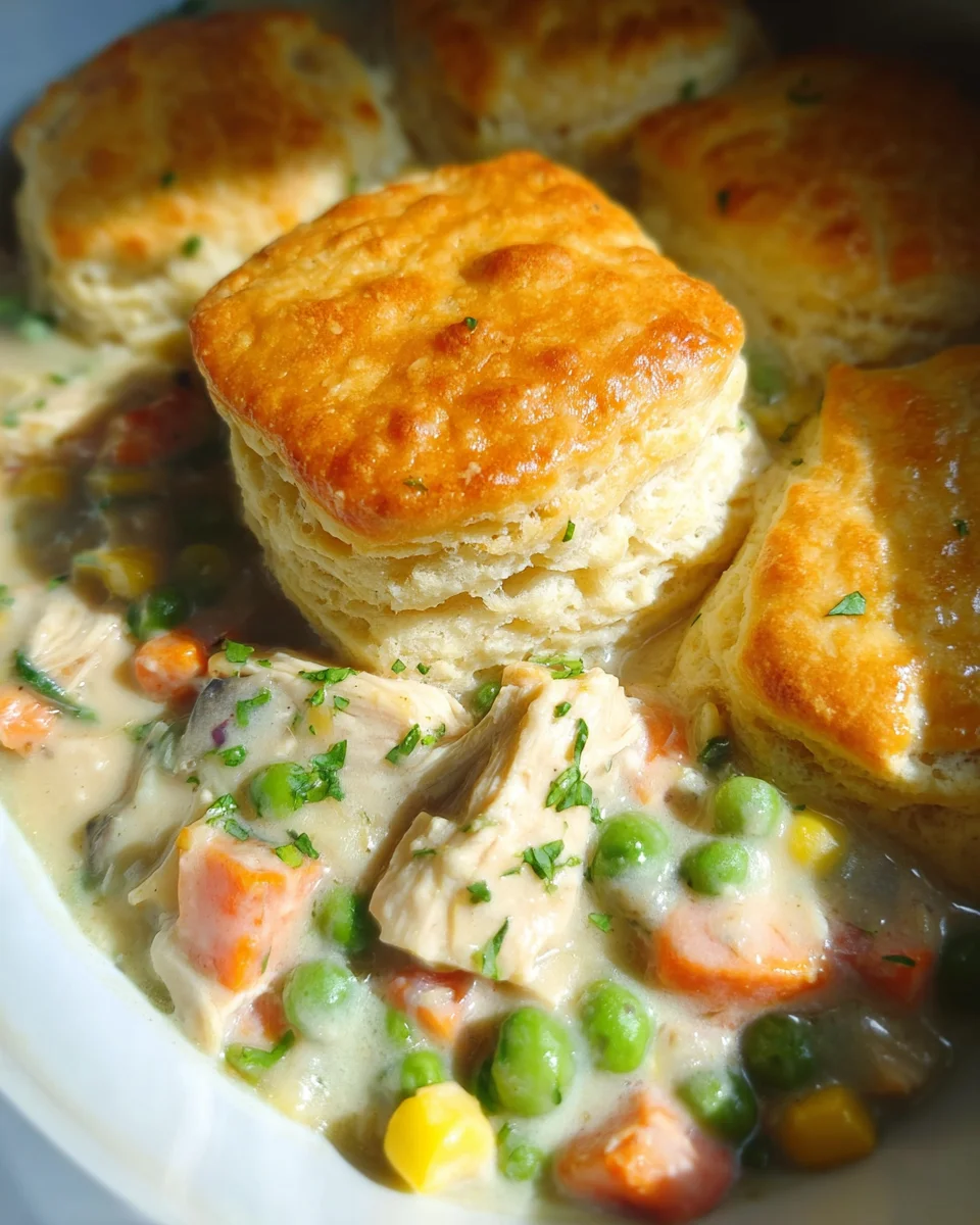 Slow Cooker Chicken Pot Pie