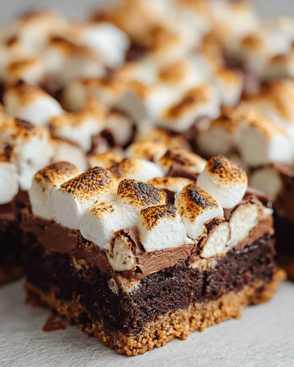 S'mores Brownies Recipe 21 Smores Brownies Recipe 3