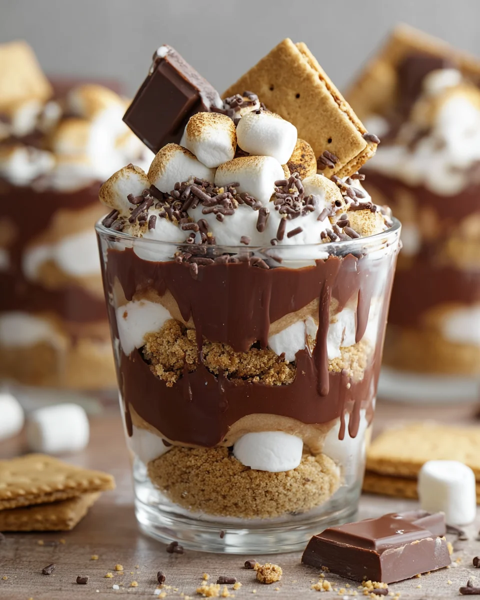 Smores Pudding Cups
