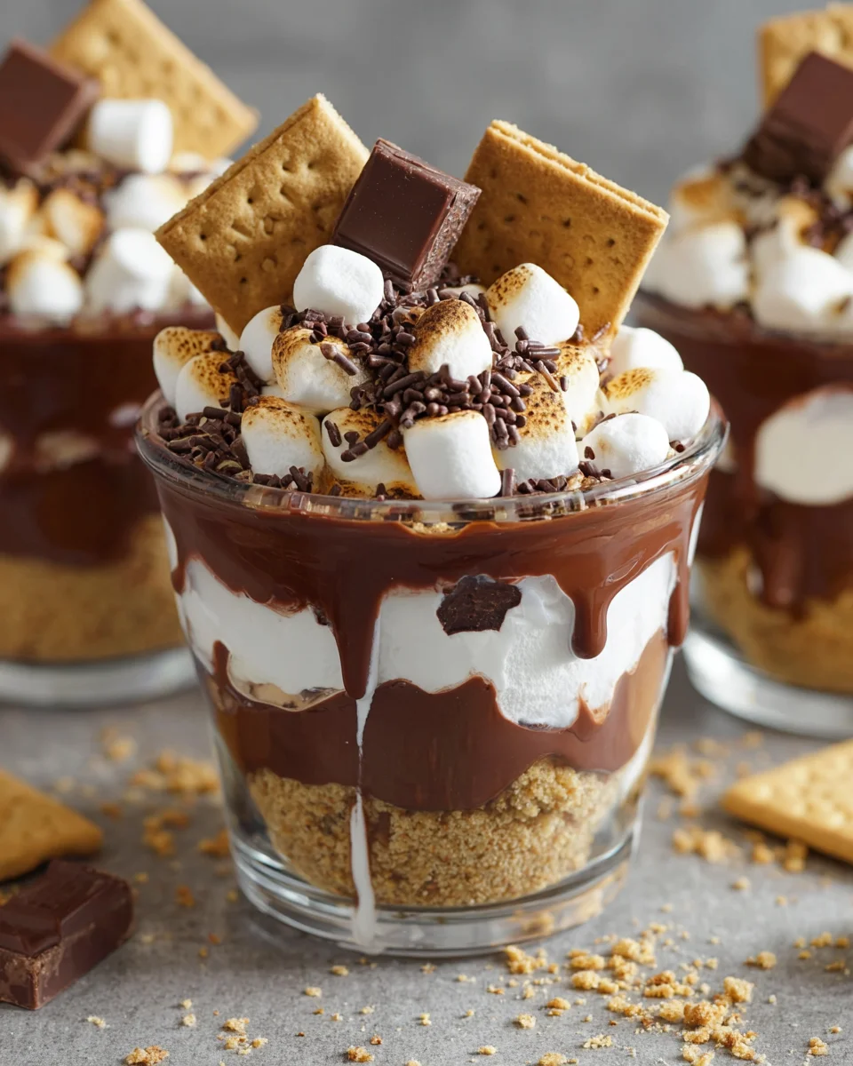 Smores Pudding Cups 19 Smores