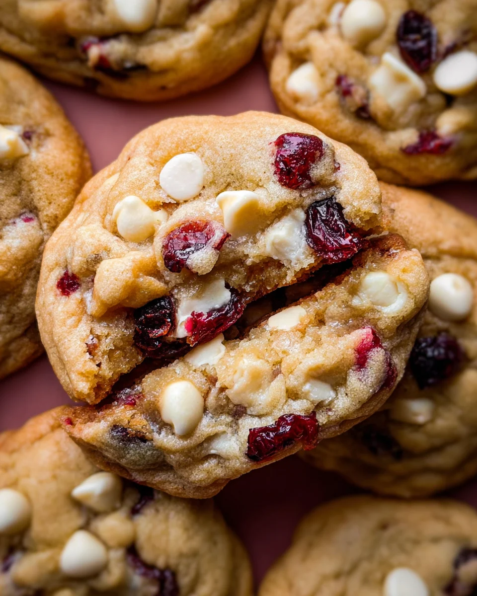 Soft-Baked White Chocolate Cranberry Cookies 22 Soft-Baked