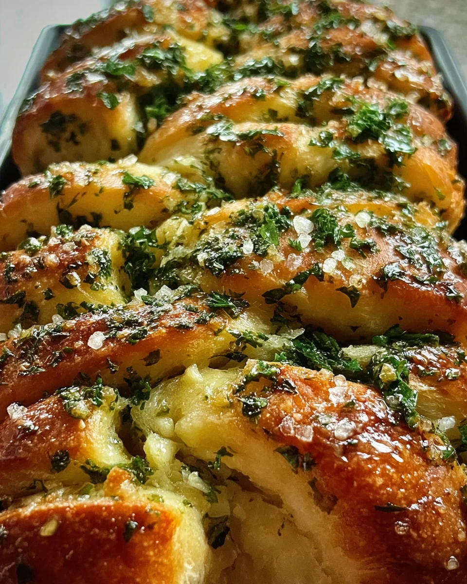 Sourdough Discard Garlic Pull Apart Bread 23 Sourdough