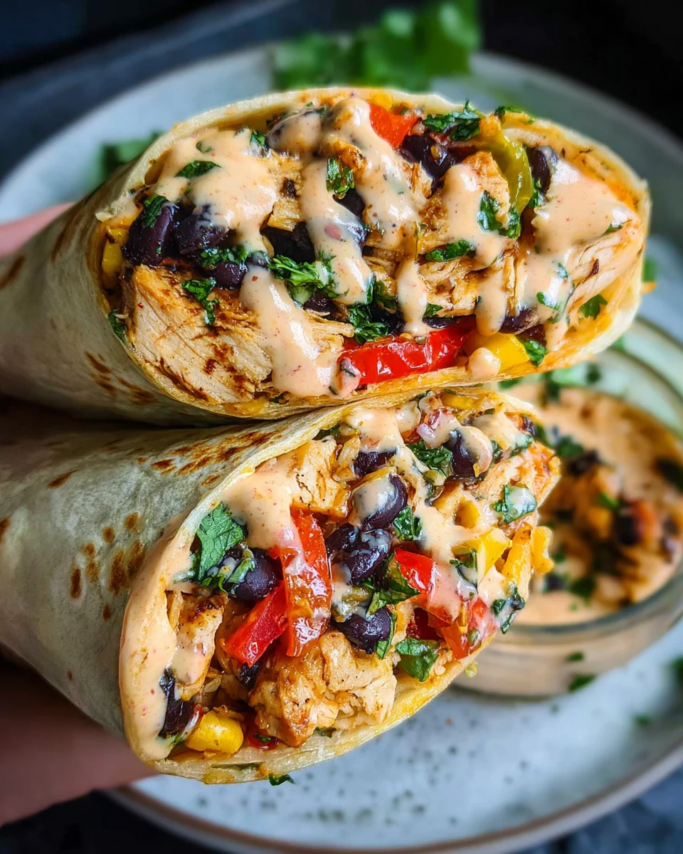 Southwest Chicken Wrap