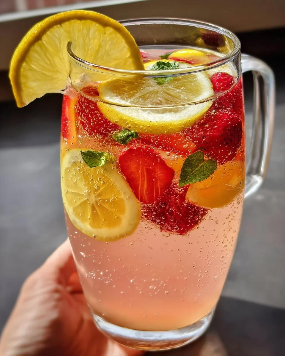 Sparkling Lemonade Punch Recipe