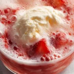 Sparkling Strawberry Float