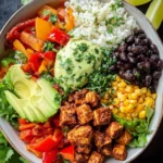 Spicy Baked Tofu Burrito Bowl 21 Spicy Baked Tofu Burrito Bowl
