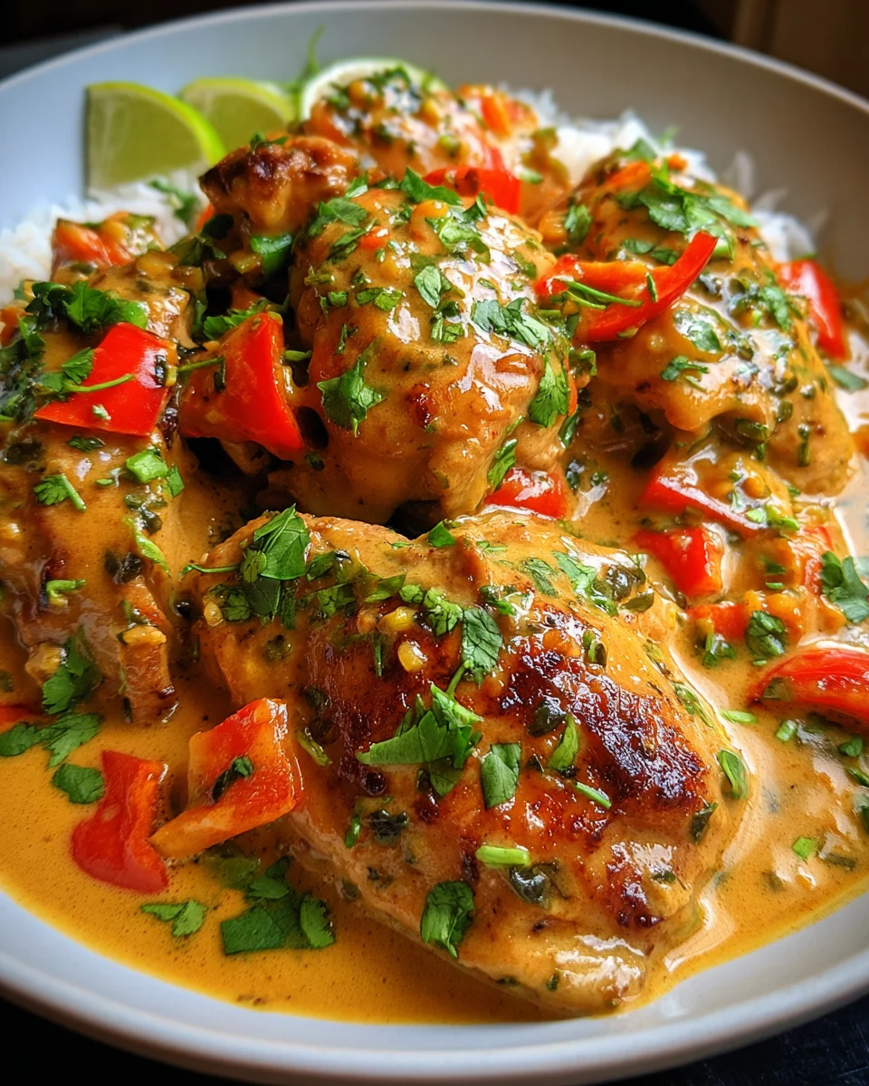Spicy Brazilian Coconut Chicken Recipe