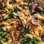 Spinach Mushroom Orzo 23 Spinach Mushroom Orzo