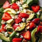 Strawberry Avocado Spinach Salad with Poppyseed Dressing 23 Strawberry Avocado Spinach Salad with Poppyseed Dressing