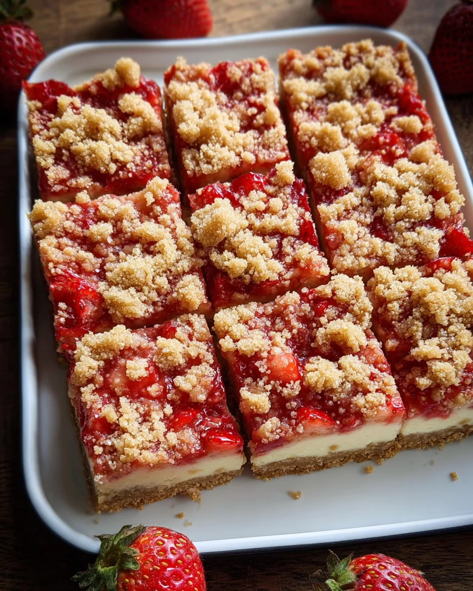 Strawberry Cheesecake Bars