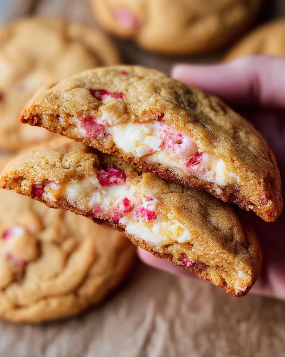 Strawberry Cheesecake Cookies 22 Strawberry