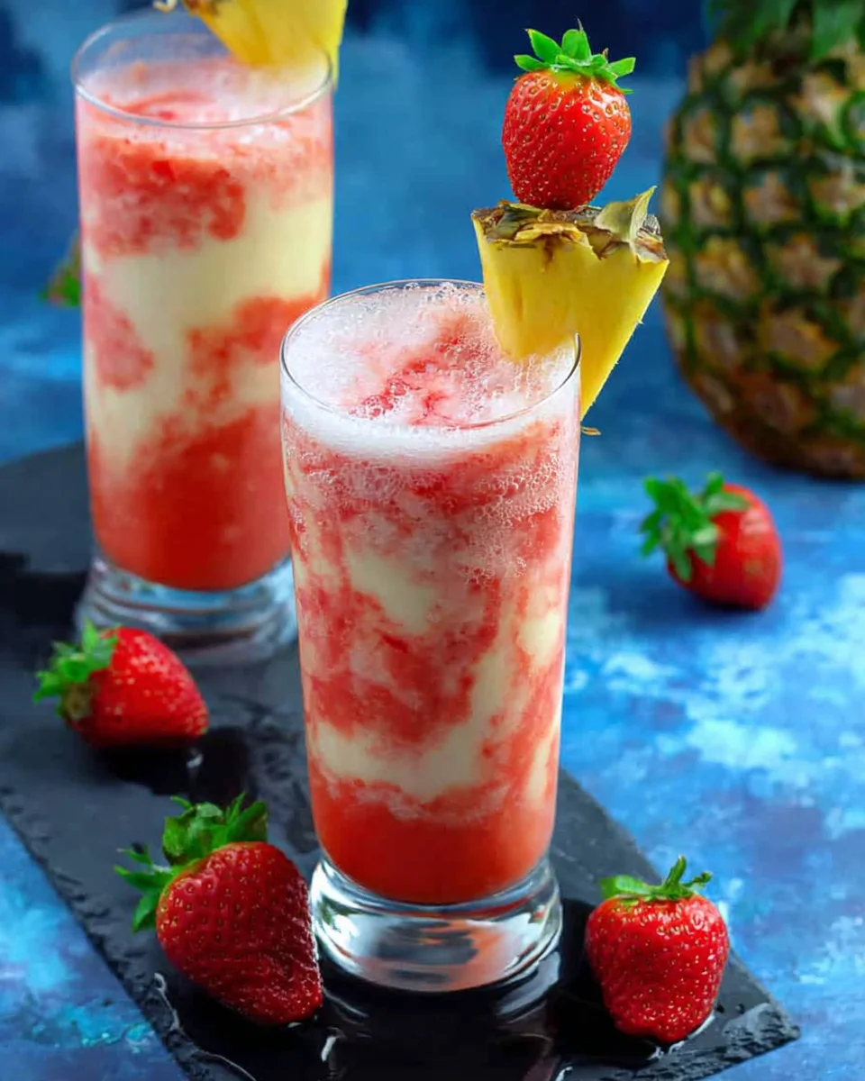 Strawberry Colada Splash