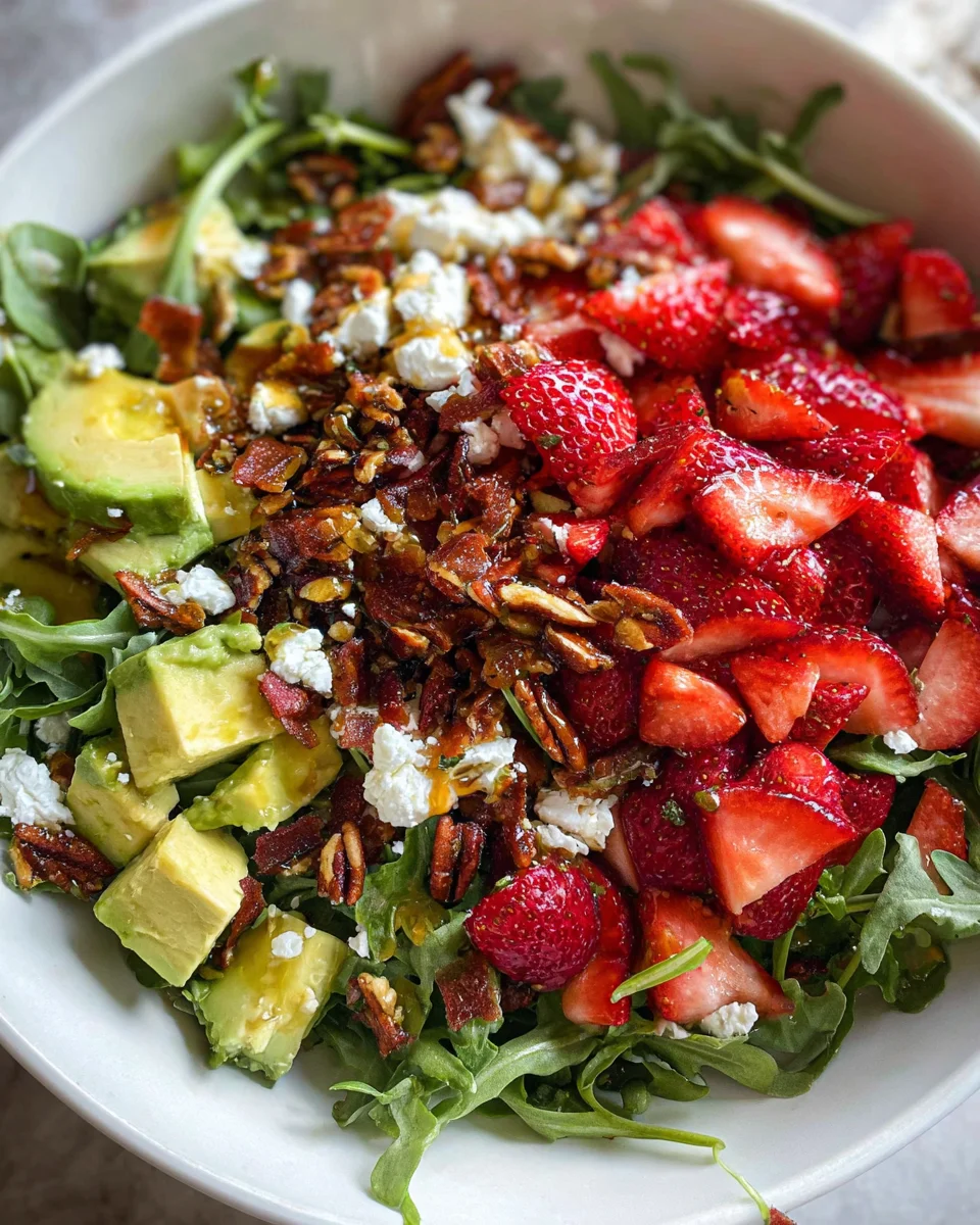 Strawberry Crunch Salad