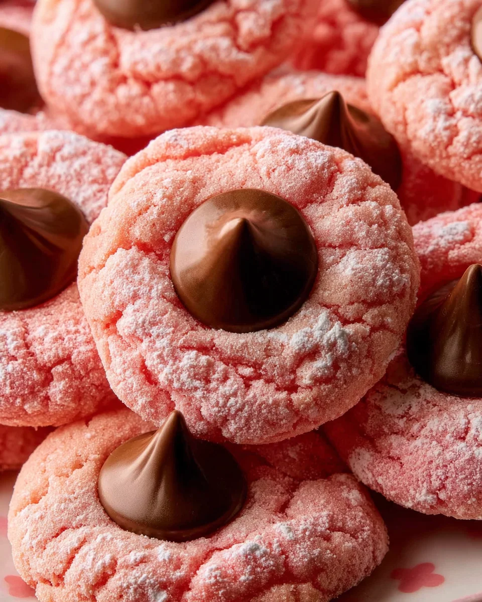 Strawberry Kiss Cookies Recipe 18 Strawberry