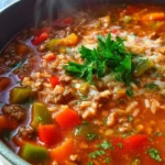 Stuffed Pepper Soup