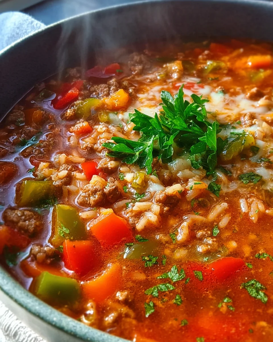 Stuffed Pepper Soup