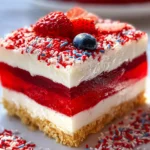 Summer Berry Jello Lasagna