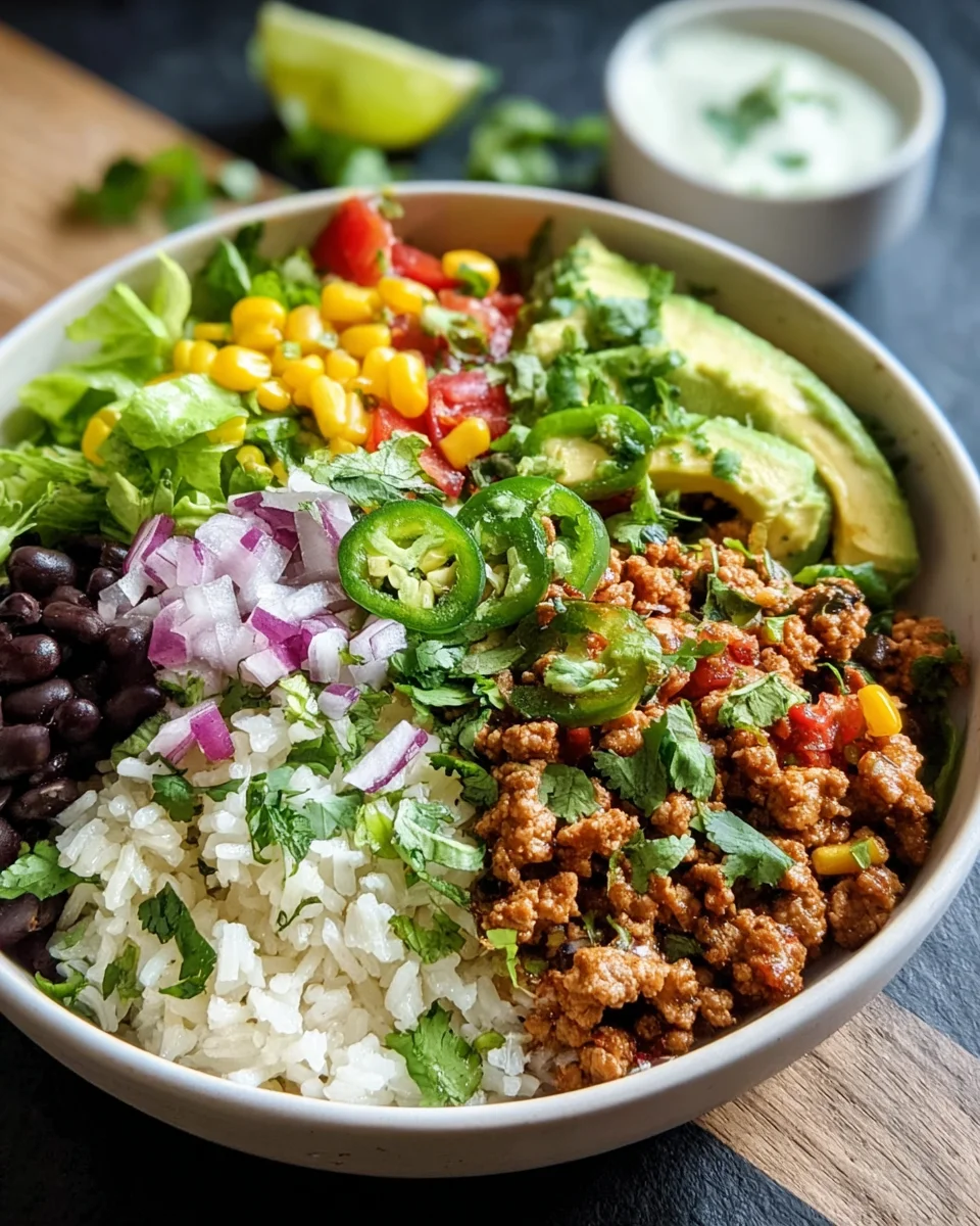 Taco Lunch Bowls