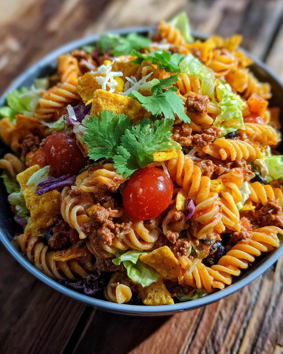 Taco Pasta Salad 18 Taco