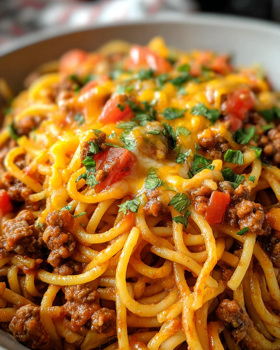 Taco Spaghetti