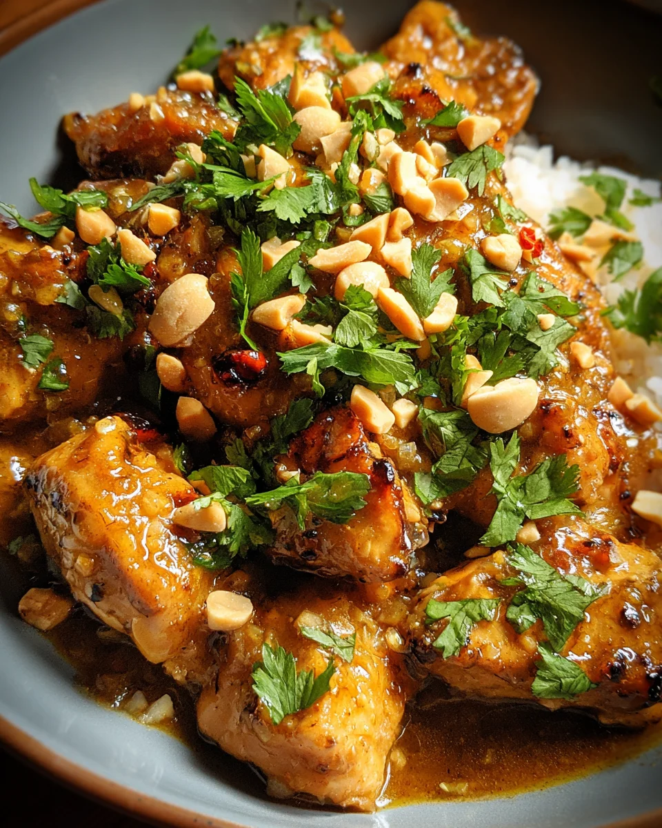 Thai Peanut Chicken 17 Thai