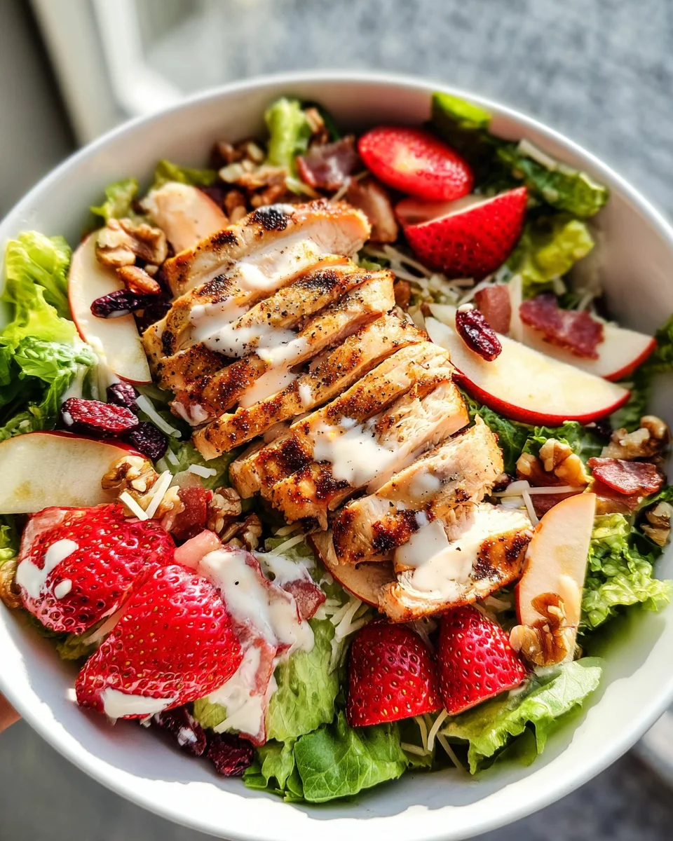 The Best Strawberry Chicken Salad