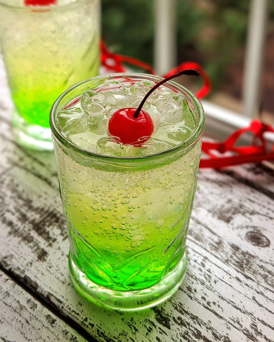 The Grinch Cocktail 14 The